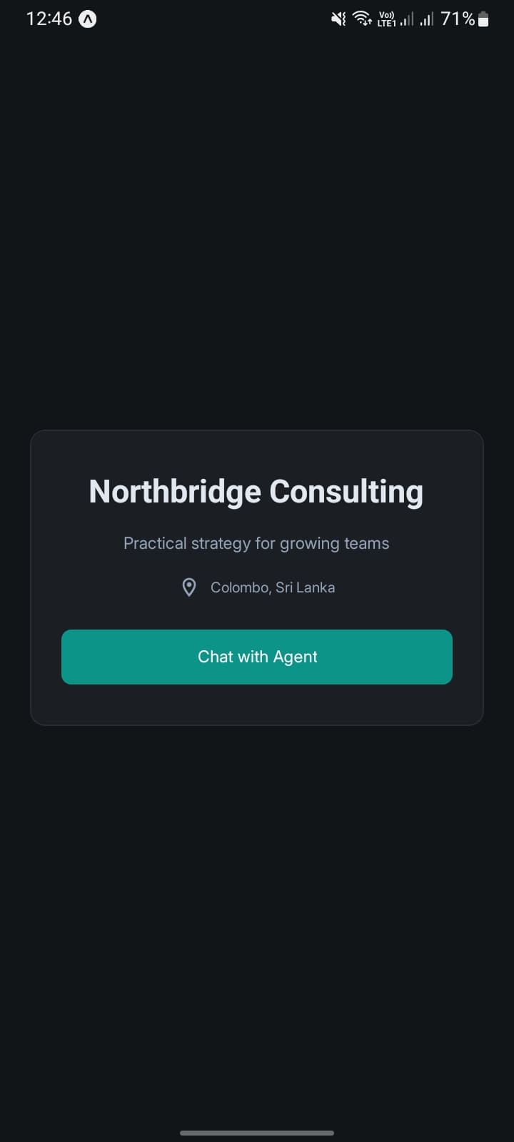 Landing Screen